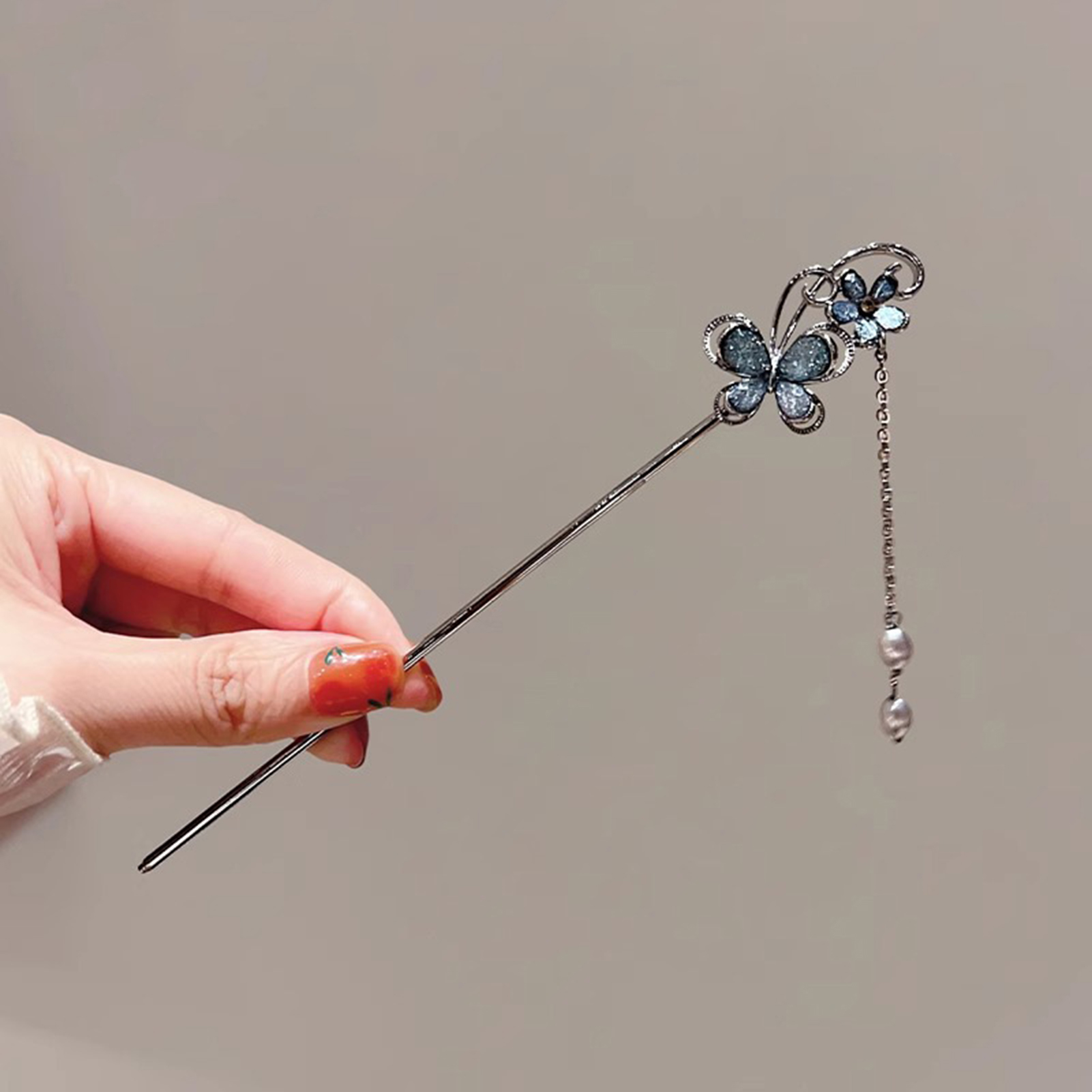 Supply Florist - Butterfly Tassel Hairpin Hair Sticks Hairpin