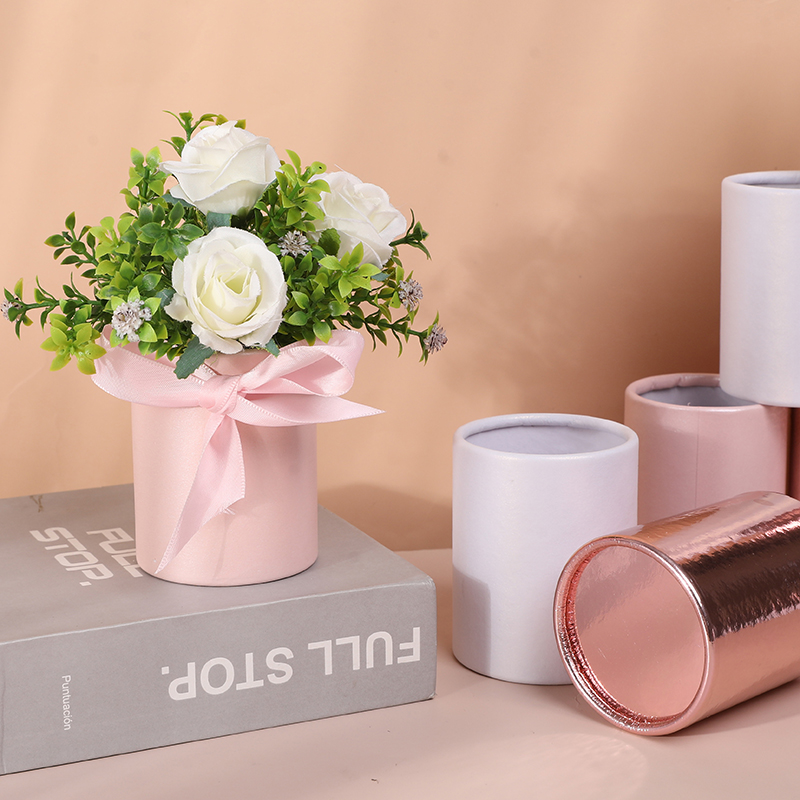 4pcs Mini Round Flower Box Gif - огляд і ціна Florist Supply Paper