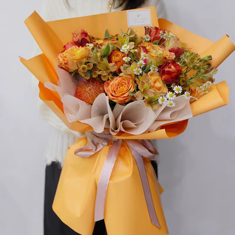 Korean Style Solid Color Paper - огляд і ціна Florist Supply Paper