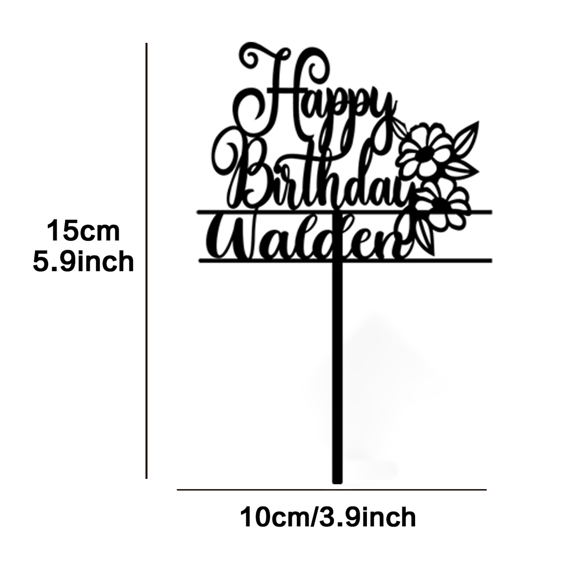 1PC New Happy Birthday to the  - огляд і ціна Flower Supply