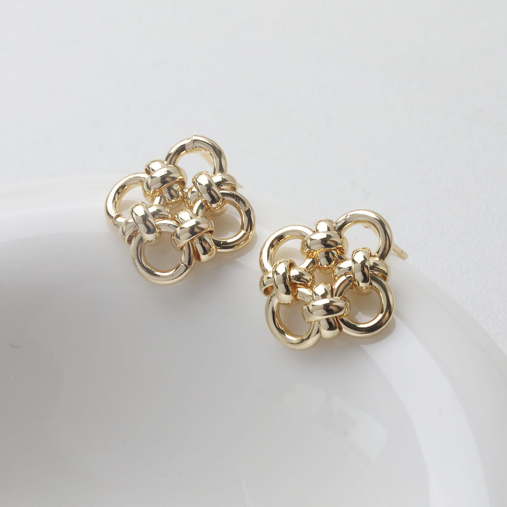 4PCS Dainty Flower Ear Studs E - огляд і ціна Supply Florist