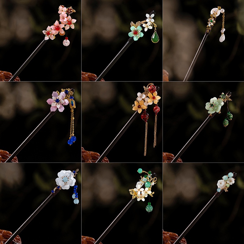 1Pc Wooden Hairpin Headdress f - огляд і ціна Supply Florist