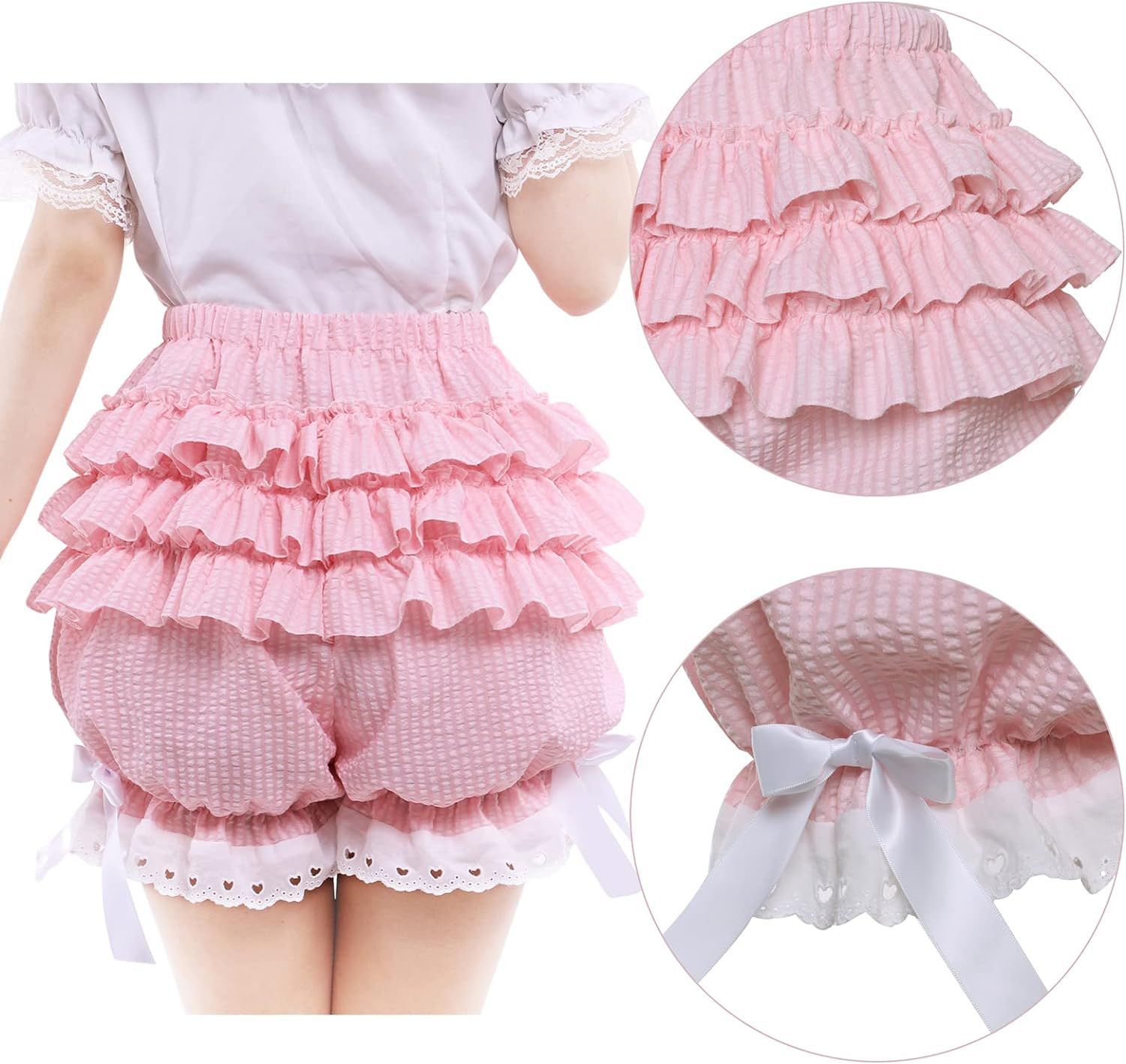 Lolita pants cute strap bow-kn - огляд і ціна Supply Florist