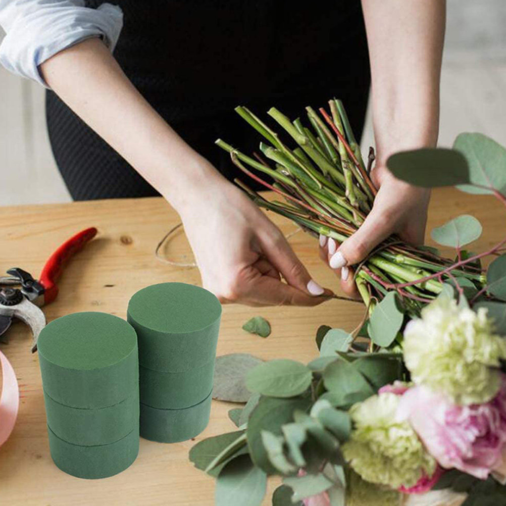 10Pcs Round Flower Mud Florist - огляд і ціна Easy Florist Supply